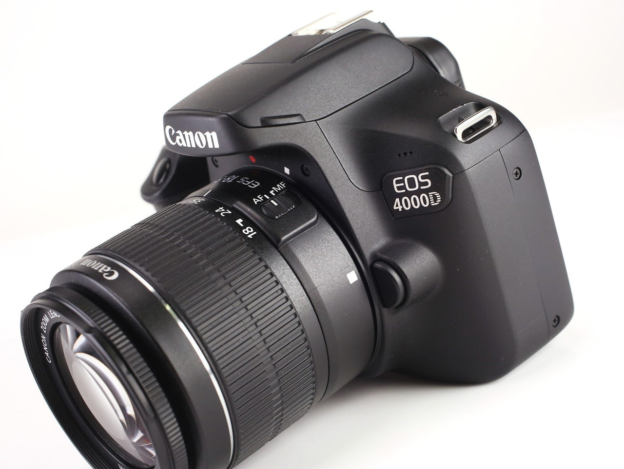 UPG24 DAILY DROP - Canon EOS 4000D DSLR & 18-55 & EF 75-300mm Kit Refurbished + 12Month Guarantee.